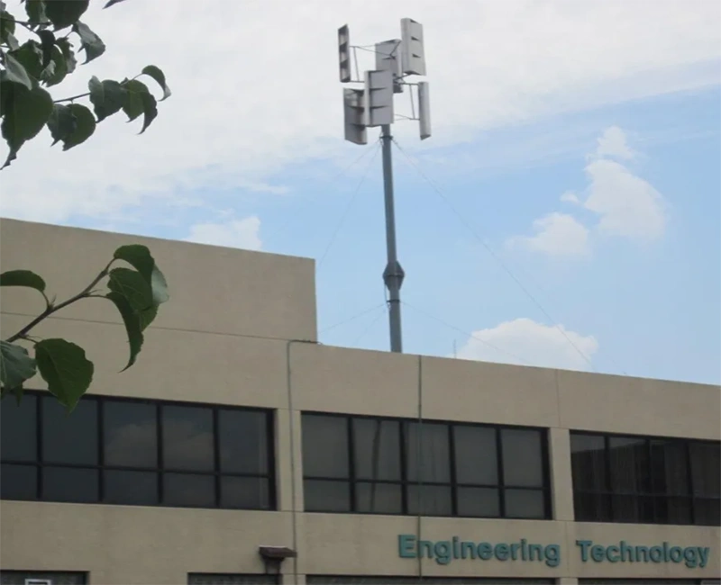 Wayne State University Telecom Wind Power Generator