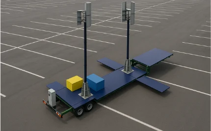 Portable EV Charging Station Unit