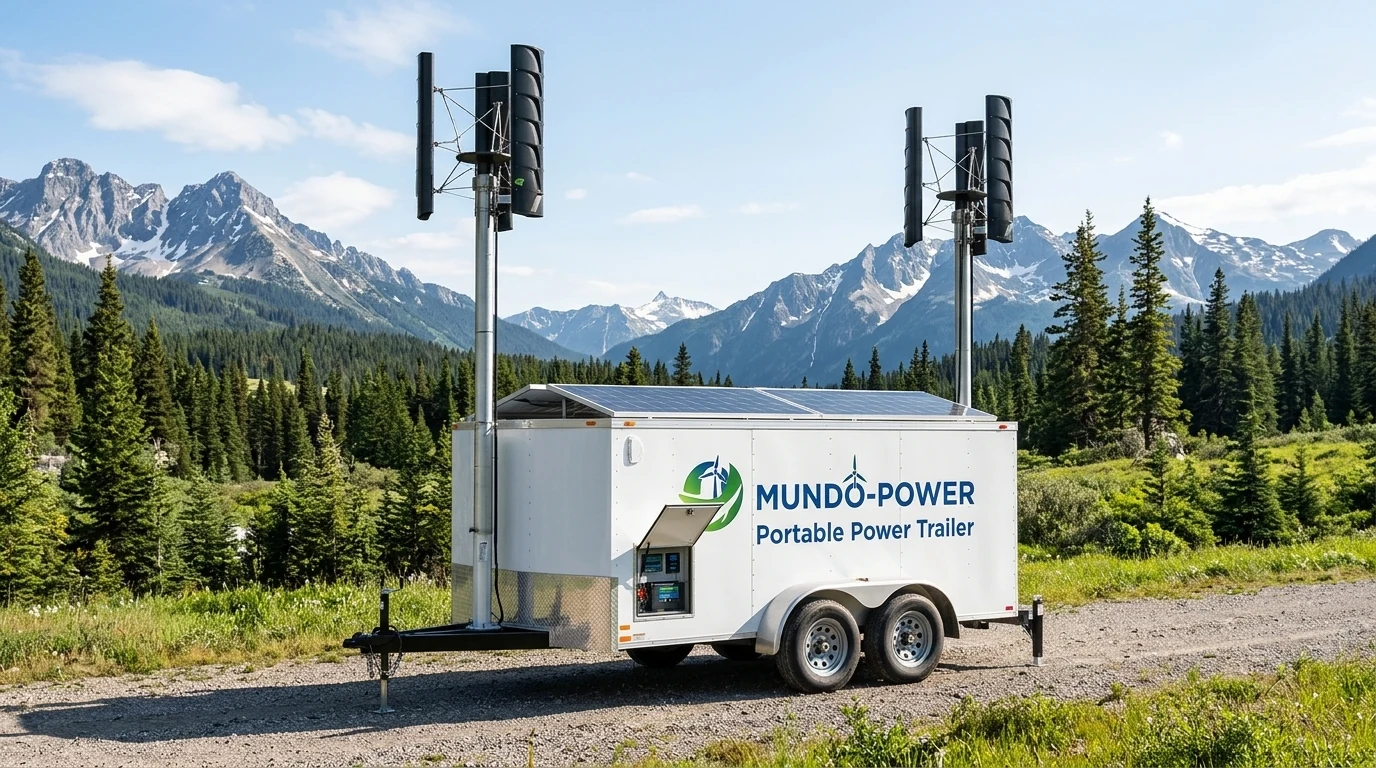 Mundo-Power Portable Power Trailer