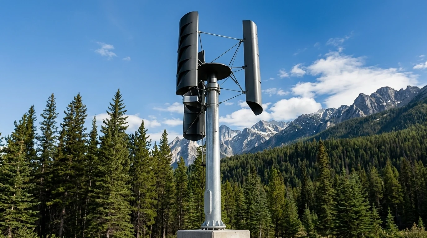 Mundo-Power Stand-Alone Vertical-Axis Wind Turbine Systems